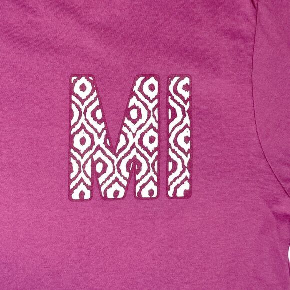 Royce Michigan Purple Long Sleeved Tee - Picture 3 of 12